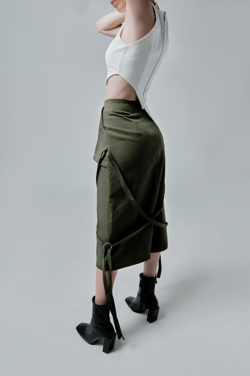 Leaf Long Skirt